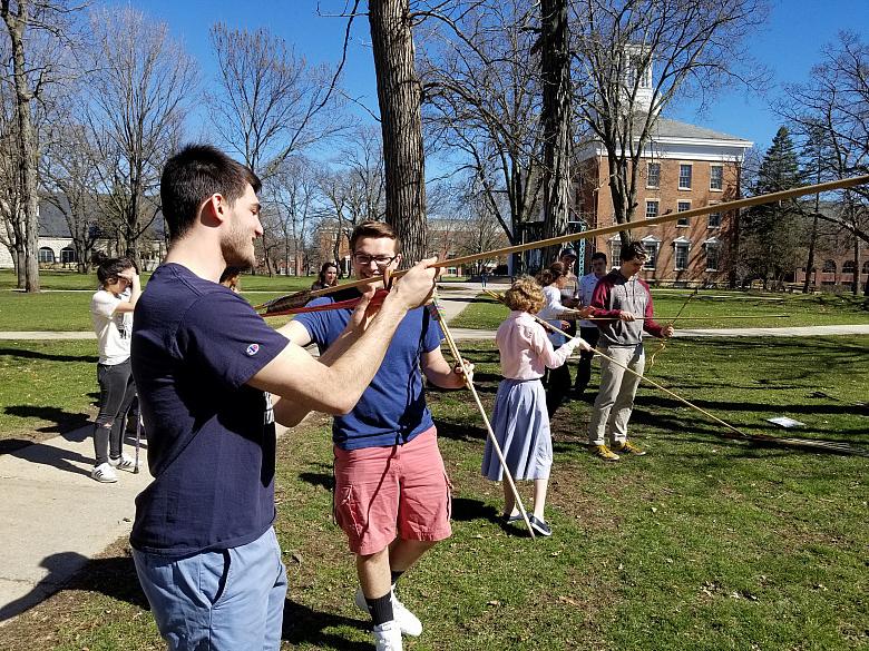 Archaeology: Lessons from the Past students explored the relationship between changing technology and gender disparity.