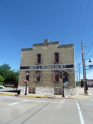 The T.W. Dickinson & Sons warehouse in Edgerton, Wis., harks back to when this part of Southe...