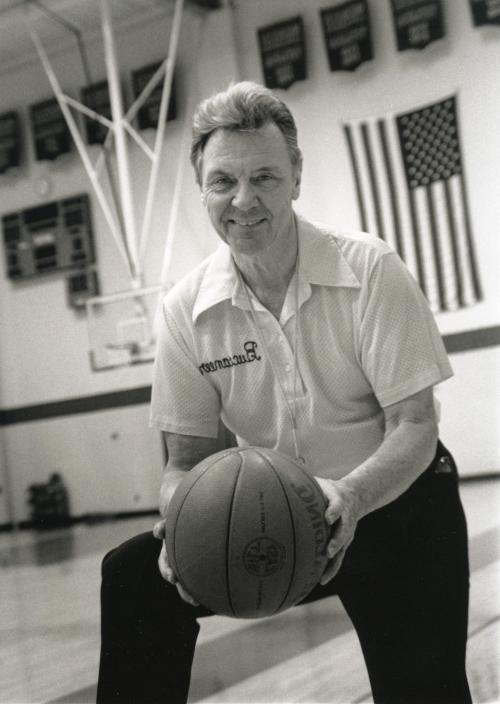 Former head basketball coach and athletic director Bill Knapton